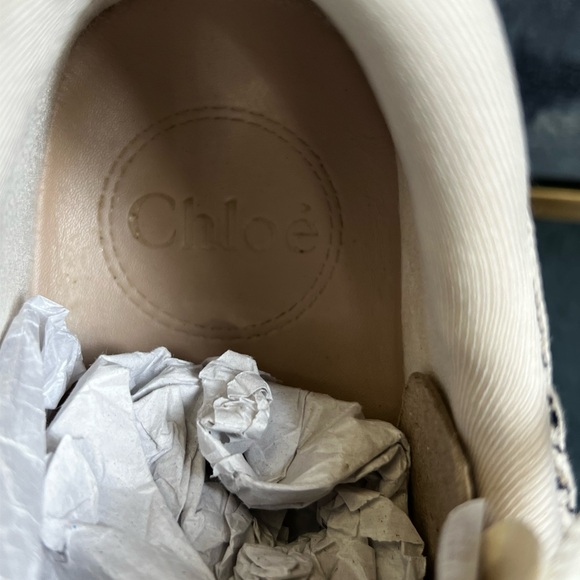 ✨CHLOE✨EXCELLENT CONDITION✨AVAILABLE NOW @ SAKS $895✨Nama Mixed Media Platform - Picture 5 of 13